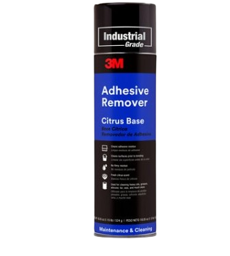 3M™ Adhesive Remover Citrus Base 6041, 24fl oz NON CA 3M™ Adhesive Remover Citrus Base 6041, 24 fl oz Can (Net Wt 18.5 oz), 6/Case, NOT FOR SALE IN CA AND OTHER STATES