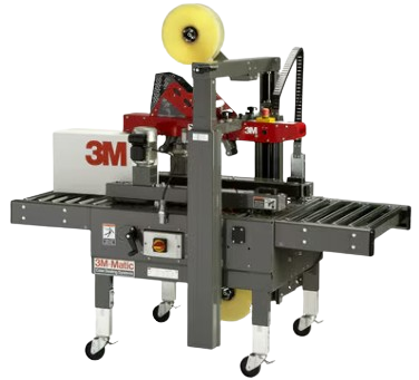 3M-Matic™ Adjustable Case Sealer 8000A w/ Accuglide 3" Tape Head adjustable flap case sealer, 8000a, tape head