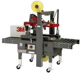 3M-Matic™ Adjustable Case Sealer 8000A w/ Accuglide 2" Tape Head adjustable flap case sealer, 8000a, tape head