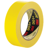 3M™ Performance Yellow Masking Tape 301+ Performance, Yellow, Masking Tape, tape, 301+, 3M